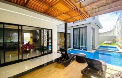 Imagem: A casa em condomínio possui 5 Dormitórios, 2 Banheiros, 229m²