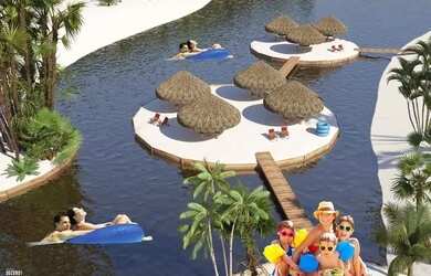 Imagem: A chácara possui 1.000m² de Área e está localizado em Centro