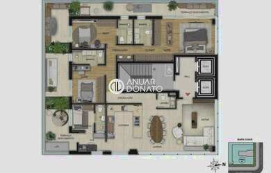 Imagem 10: Lourdes - Apartamento 3 quartos à venda na Anuar Donato