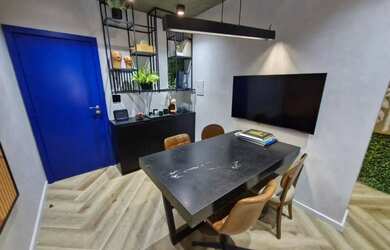 Imagem 2: Excelente sala comercial moderna, tudo incluso, à venda no Horto Florestal