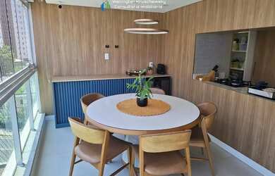 Imagem 13: APARTAMENTO 127m² 3 SUÍTES VARANDA INTEGRADA DEPENDÊNCIA 2 VAGAS INFRA...