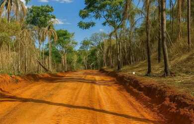 Imagem: O terreno possui 600m² de Área e está localizado em Portão