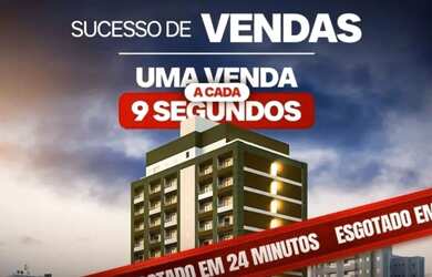 Imagem: O apartamento possui 1 Dormitório, 1 Banheiro, 1 Vaga na garagem