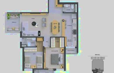 Imagem 12: Apartamento à venda no Brickell com 1 quarto e 36m²