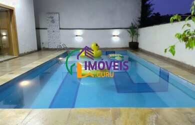 Imagem: A casa em condomínio possui 4 Dormitórios, 5 Banheiros, 5