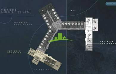 Imagem 10: Salas Comerciais à Venda no Infinity Business, Salvador, Ondina, 30m² a 82m², Lâmina Corpo