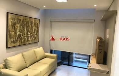 Imagem: O apartamento possui 1 Dormitório, 1 Banheiro, 1 Vaga na garagem