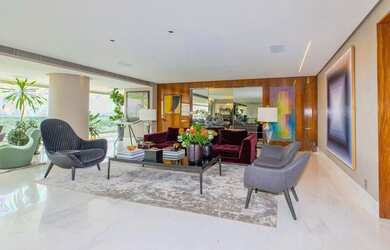 Imagem: O apartamento possui 4 Dormitórios, 5 Banheiros, 5 Vagas na