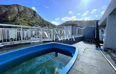 Imagem: O apartamento na cobertura à venda possui 4 Dormitórios, 5