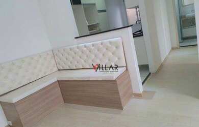 Imagem: O apartamento possui 2 Dormitórios, 1 Banheiro, 1 Vaga na garagem