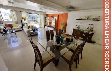 Imagem: O apartamento na cobertura possui 3 Dormitórios, 4 Banheiros