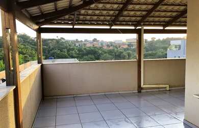 Imagem: O apartamento na cobertura possui 2 Dormitórios, 2 Banheiros