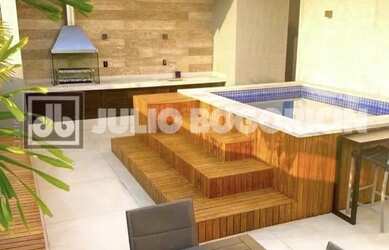 Imagem: O apartamento na cobertura possui 2 Dormitórios, 3 Banheiros