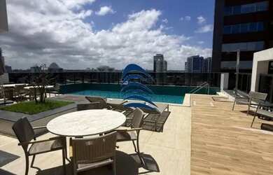 Imagem 12: Studio de 32,50m2, andar alto, nascente, com varanda integrada e fechamento...