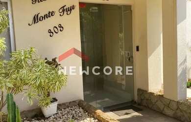 Imagem: O apartamento possui 1 Dormitório, 1 Banheiro, 1 Vaga na garagem