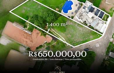 Imagem: O terreno possui 1.400m² de Área e está localizado em 7