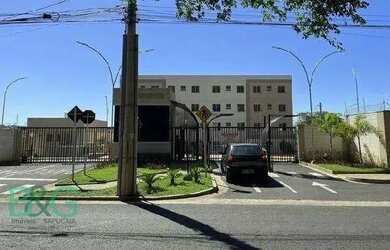 Imagem: O apartamento possui 2 Dormitórios, 1 Banheiro, 1 Vaga na garagem