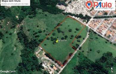 Imagem: O terreno possui 44497m² de Área e está localizado em Monte
