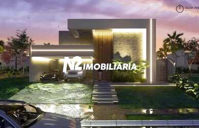 Imagem: A casa em condomínio possui 4 Dormitórios, 5 Banheiros, 4