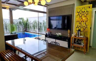 Imagem 2: Casa Duplex no Passaredo 4 Qts Escritorio Piscina ampla com Cascata Mobiliado