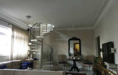 Imagem: O apartamento na cobertura possui 3 Dormitórios, 5 Banheiros