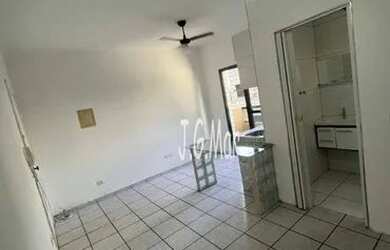 Imagem: A kitnet possui 1 Dormitório, 1 Banheiro, 1 Vaga na garagem