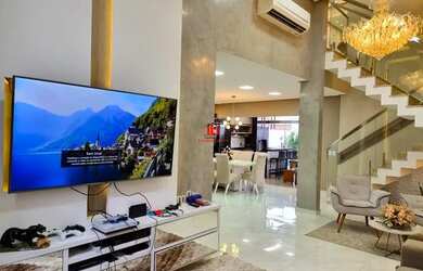 Imagem 8: Casa Duplex no Passaredo 4 Qts Escritorio Piscina ampla com Cascata Mobiliado