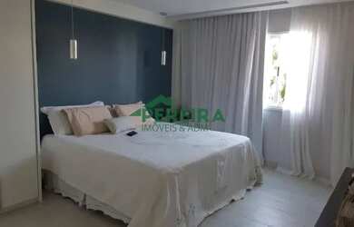 Imagem: O apartamento na cobertura possui 5 Dormitórios, 4 Banheiros