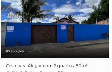 Imagem: A casa possui 3 Dormitórios, 1 Banheiro, 2 Vagas na garagem