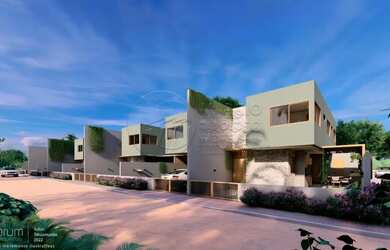 Imagem: A casa possui 3 Dormitórios, 3 Banheiros, 1 Vaga na garagem