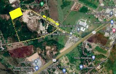 Imagem: O terreno possui 18m² de Área e está localizado em Nossa