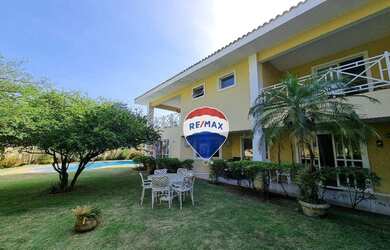 Imagem: A casa em condomínio possui 5 Dormitórios, 2 Banheiros, 4