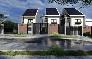 Imagem: A casa possui 3 Dormitórios, 3 Banheiros, 107m² de Área e