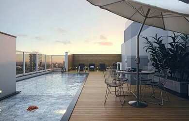 Imagem: O apartamento possui 2 Dormitórios, 1 Banheiro, 32m² de Área