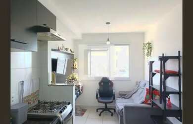 Imagem: O apartamento possui 1 Dormitório, 1 Banheiro e 27m² de Área