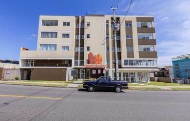 Imagem: O apartamento possui 1 Dormitório, 1 Banheiro, 1 Vaga na garagem