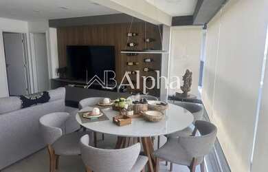 Imagem 5: Apartamento mobiliado para locação no Condomínio Oka Mamoré em Alphaville - SP