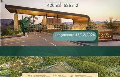 Imagem: O terreno possui 420m² de Área e está localizado em Lagoa