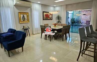 Imagem 10: Casa no Passaredo de Esquina Mobiliada com 4 Suítes sendo uma com closet