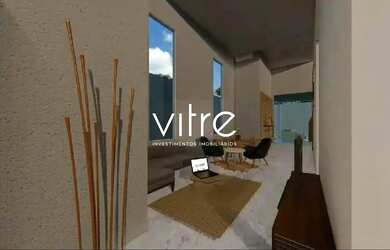 Imagem: A casa possui 3 Dormitórios, 2 Banheiros, 2 Vagas na garagem