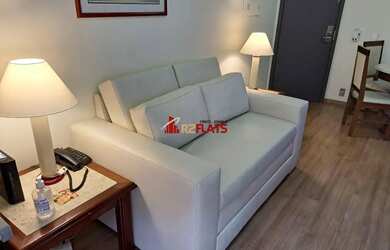 Imagem: O studio possui 1 Dormitório, 1 Banheiro, 1 Vaga na garagem