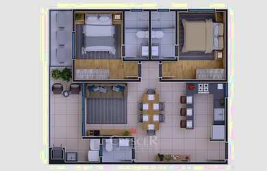 Imagem 11: Apartamentos com 2 a 3 quartos para venda em Caioba