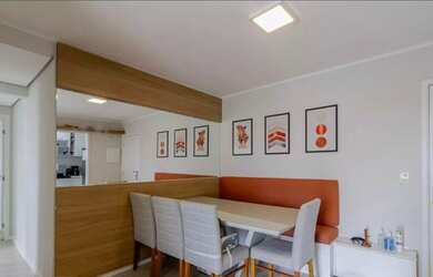 Imagem: O apartamento possui 2 Dormitórios, 2 Banheiros, 1 Vaga na