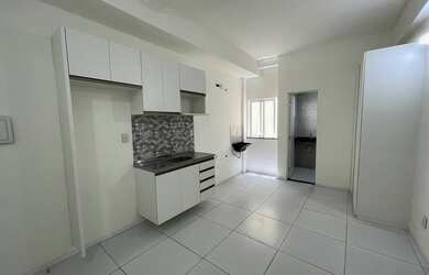 Imagem: A kitnet possui 1 Dormitório, 1 Banheiro, 18m² de Área e