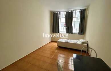 Imagem: A kitnet possui 1 Dormitório, 1 Banheiro, 30m² de Área e