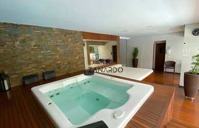 Imagem: O apartamento na cobertura possui 4 Dormitórios, 3 Banheiros