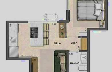 Imagem 7: Leblon Apartamento com 1 dormitório