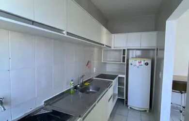 Imagem: O apartamento possui 1 Dormitório, 1 Banheiro, 1 Vaga na garagem