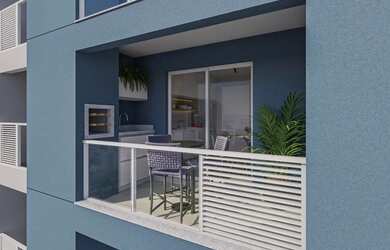 Imagem 13: Apartamento 02 dormitórios e 01 vaga de garagem Balneário Praia de Leste...