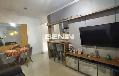 Imagem: Apartamento, 02 dormitórios, semi mobiliado, cozinha planejada